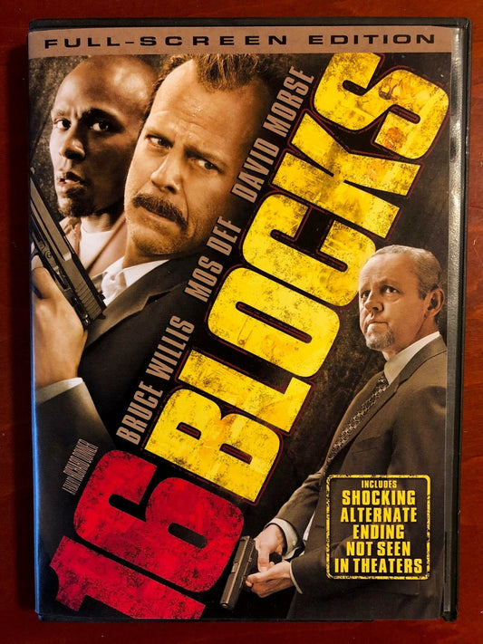 16 Blocks (DVD, 2006, Full Screen) - L02