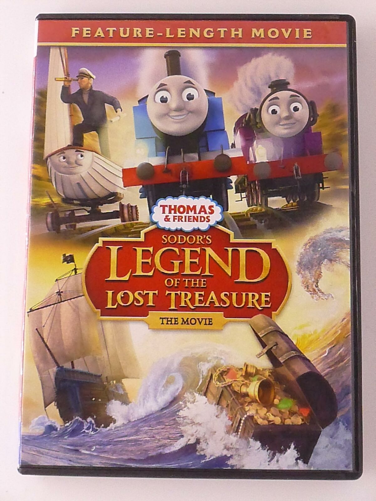 Thomas and Friends - Sodors Legend of the Lost Treasure (DVD, 2015) - H1226