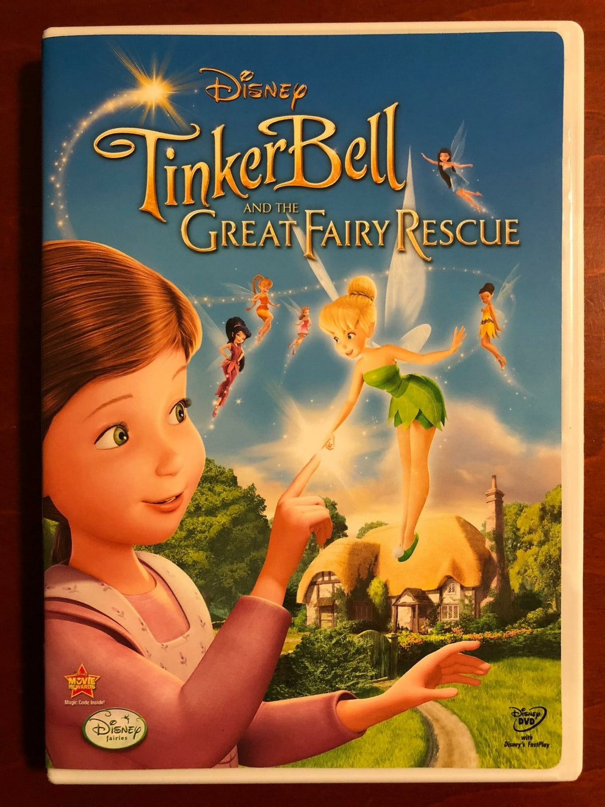 Tinker Bell and the Great Fairy Rescue (DVD, 2010, Disney) - L04