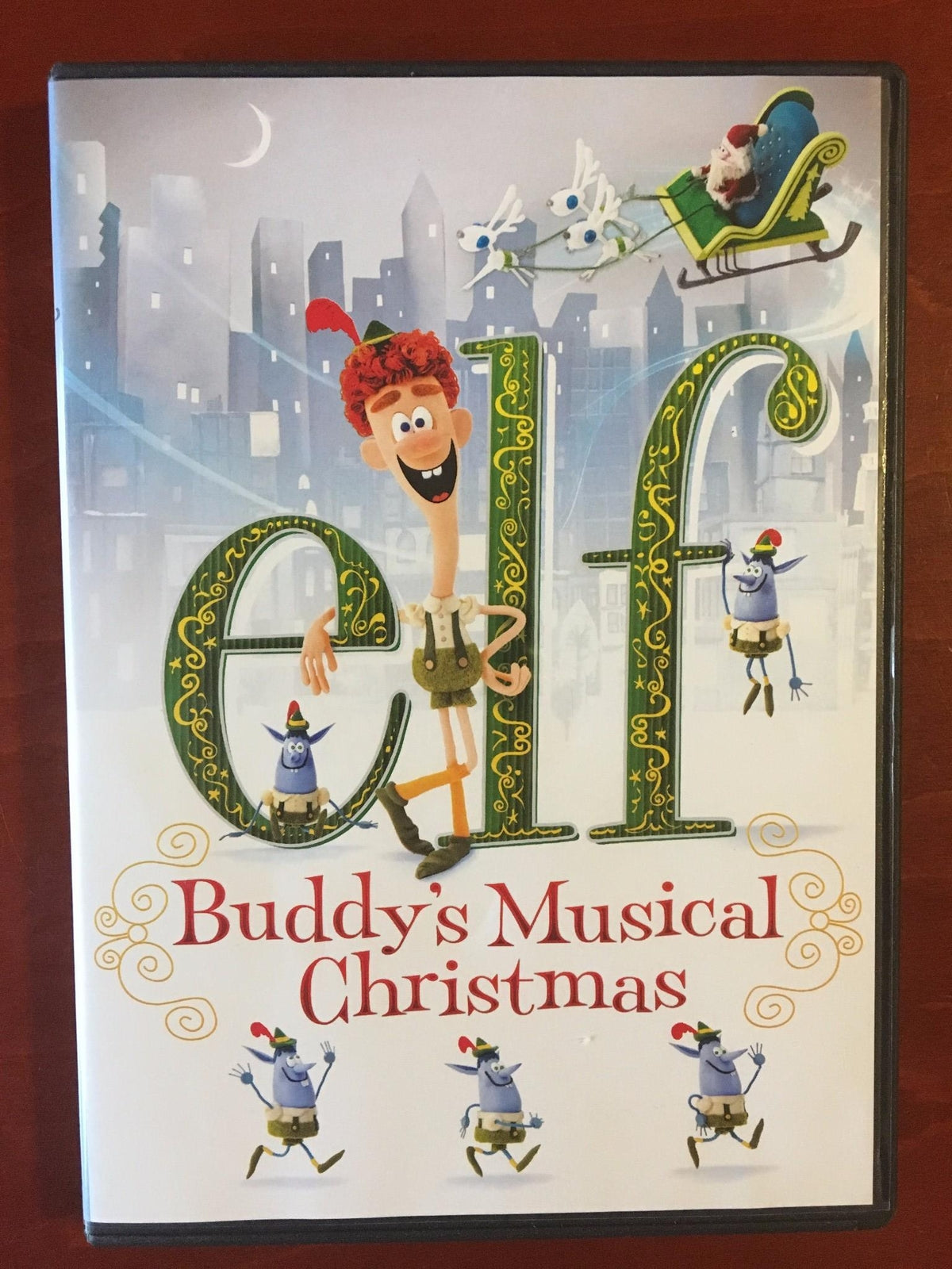 Elf - Buddys Musical Christmas (DVD, 2014) - L02