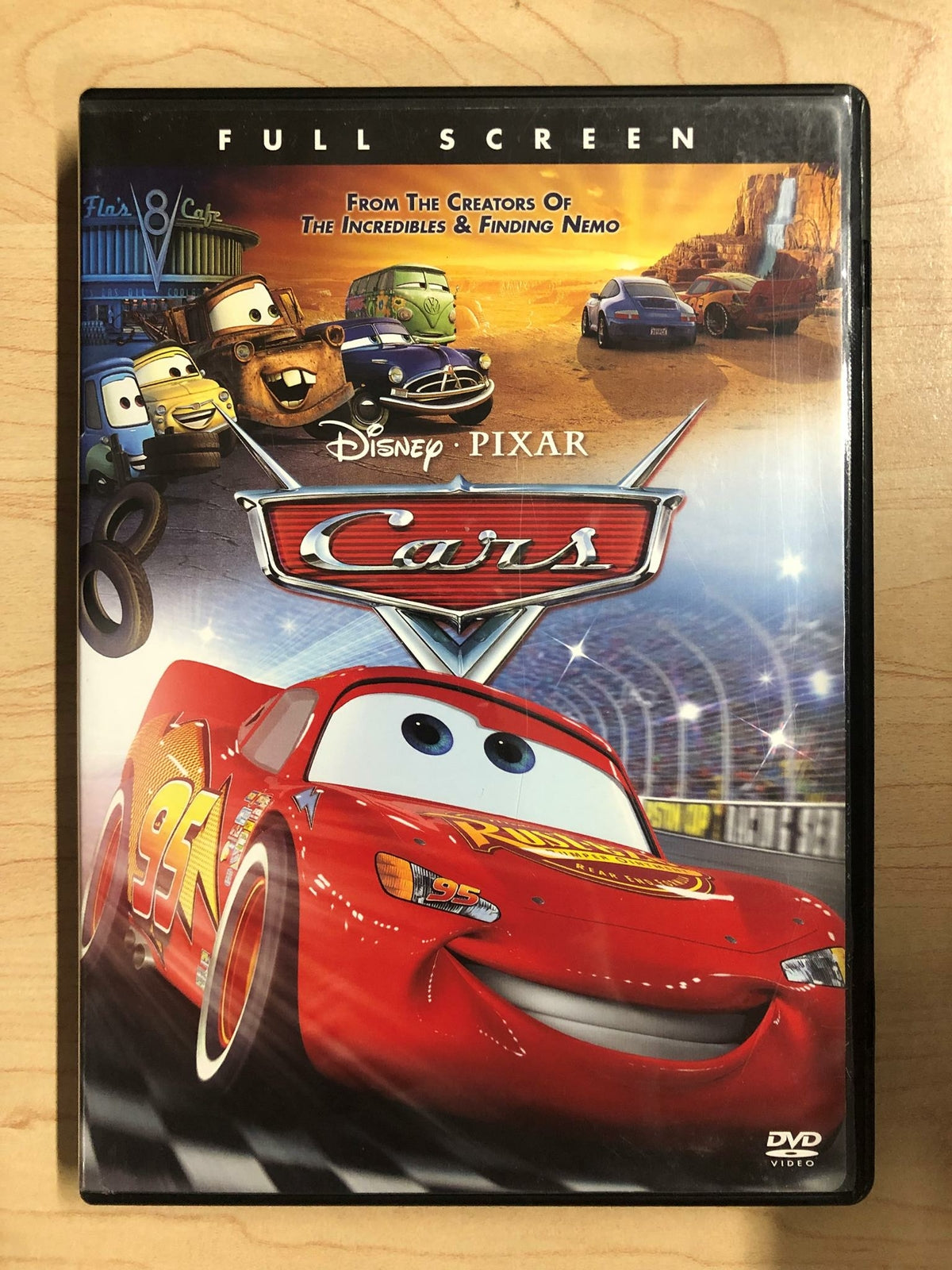 Cars (DVD, 2006, Full Frame, Disney Pixar) - L03