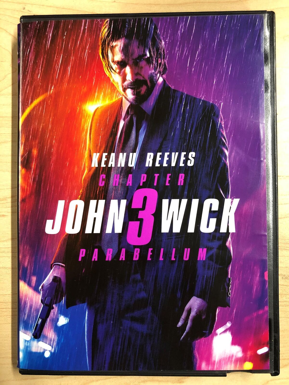 John Wick Chapter 3 Parabellum (DVD, 2019) - L05