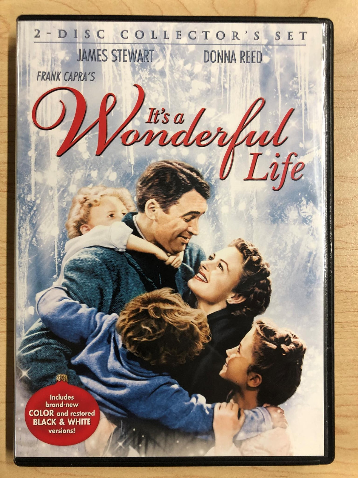 Its a Wonderful Life (DVD, 1947, 2-disc Collectors set, Christmas) - L04