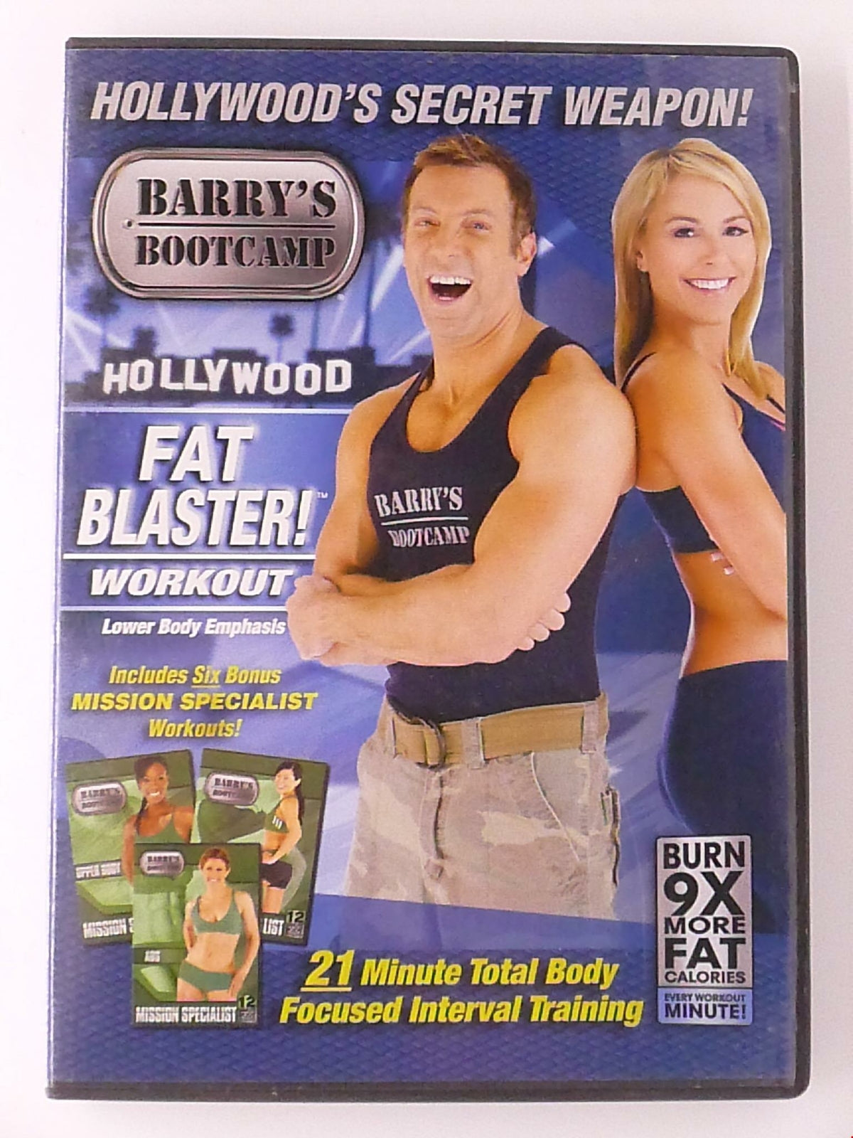 Barrys Bootcamp Hollywood Fat Blaster Workout (DVD, exercise) - L02