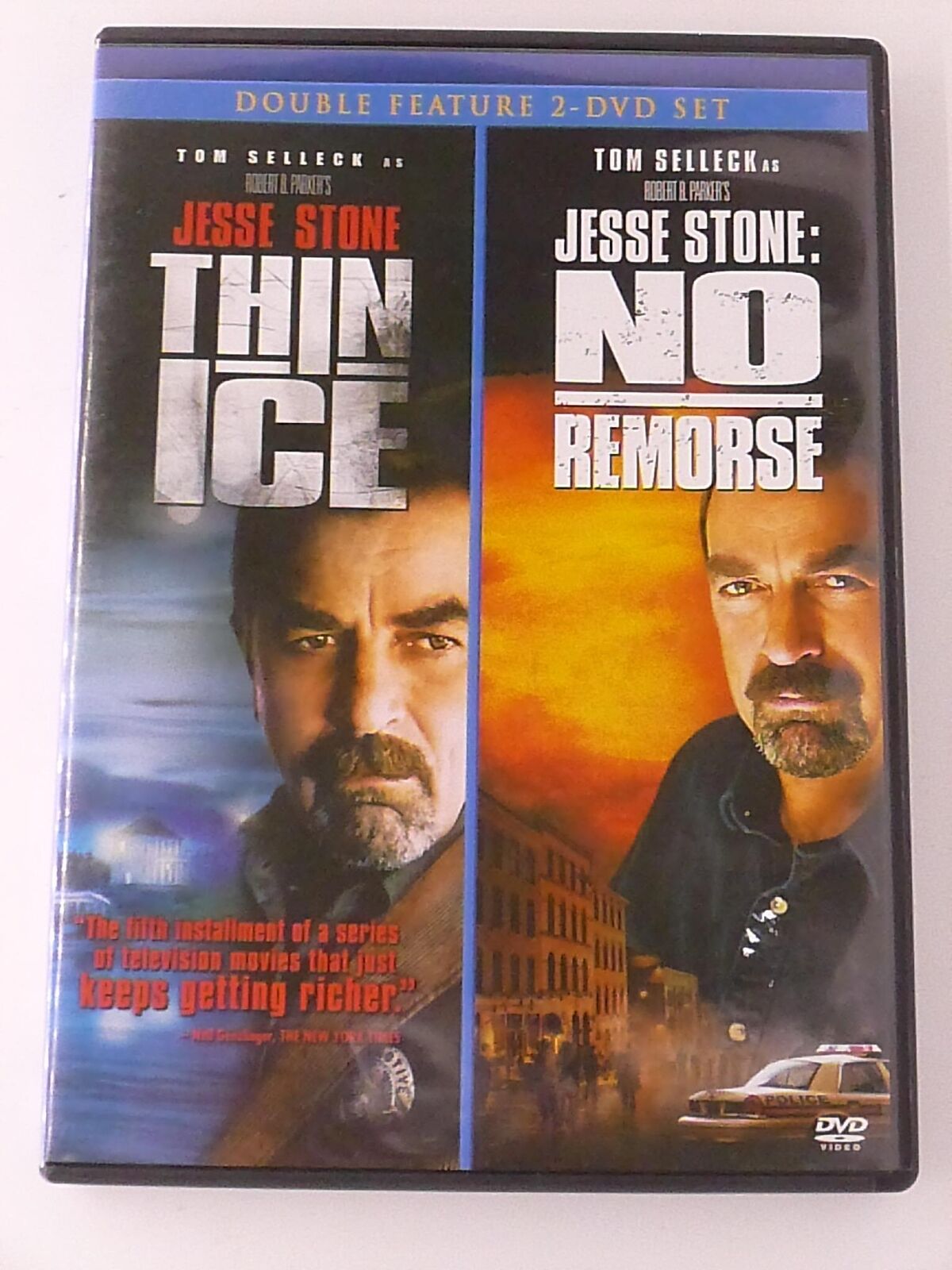 Jesse Stone Thin Ice, No Remorse (DVD, double feature) - K0218