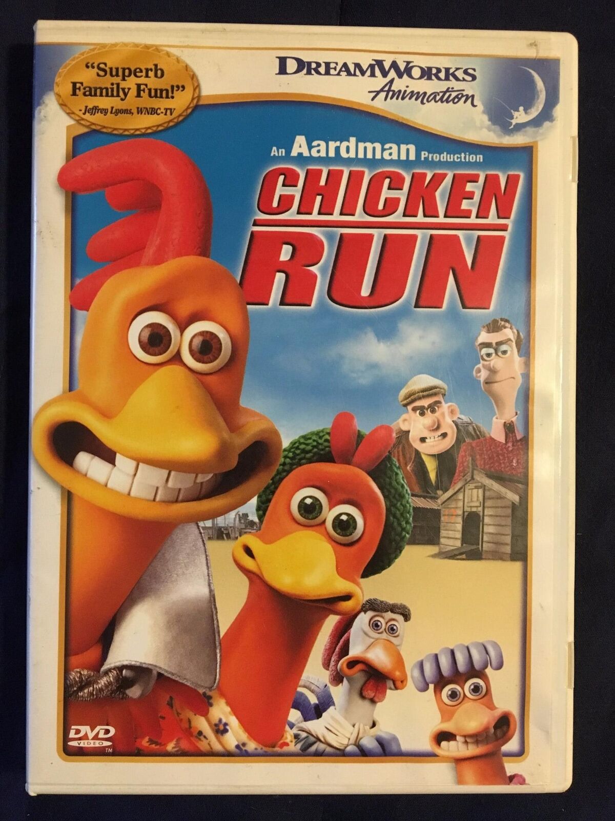 Chicken Run (DVD, 2000, Widescreen) - L02