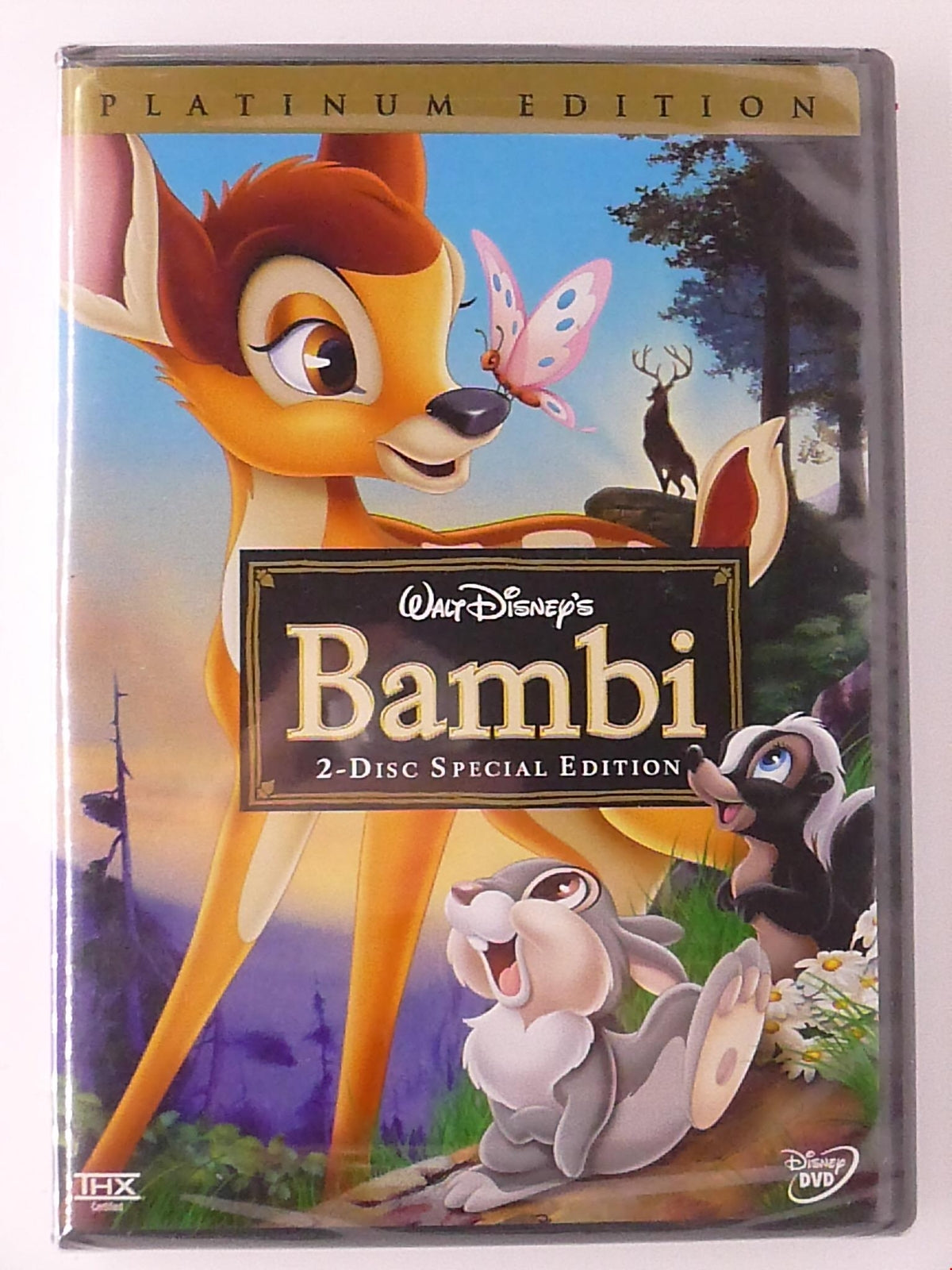 Bambi (DVD, Platinum Edition, Disney, 1942) - NEW25