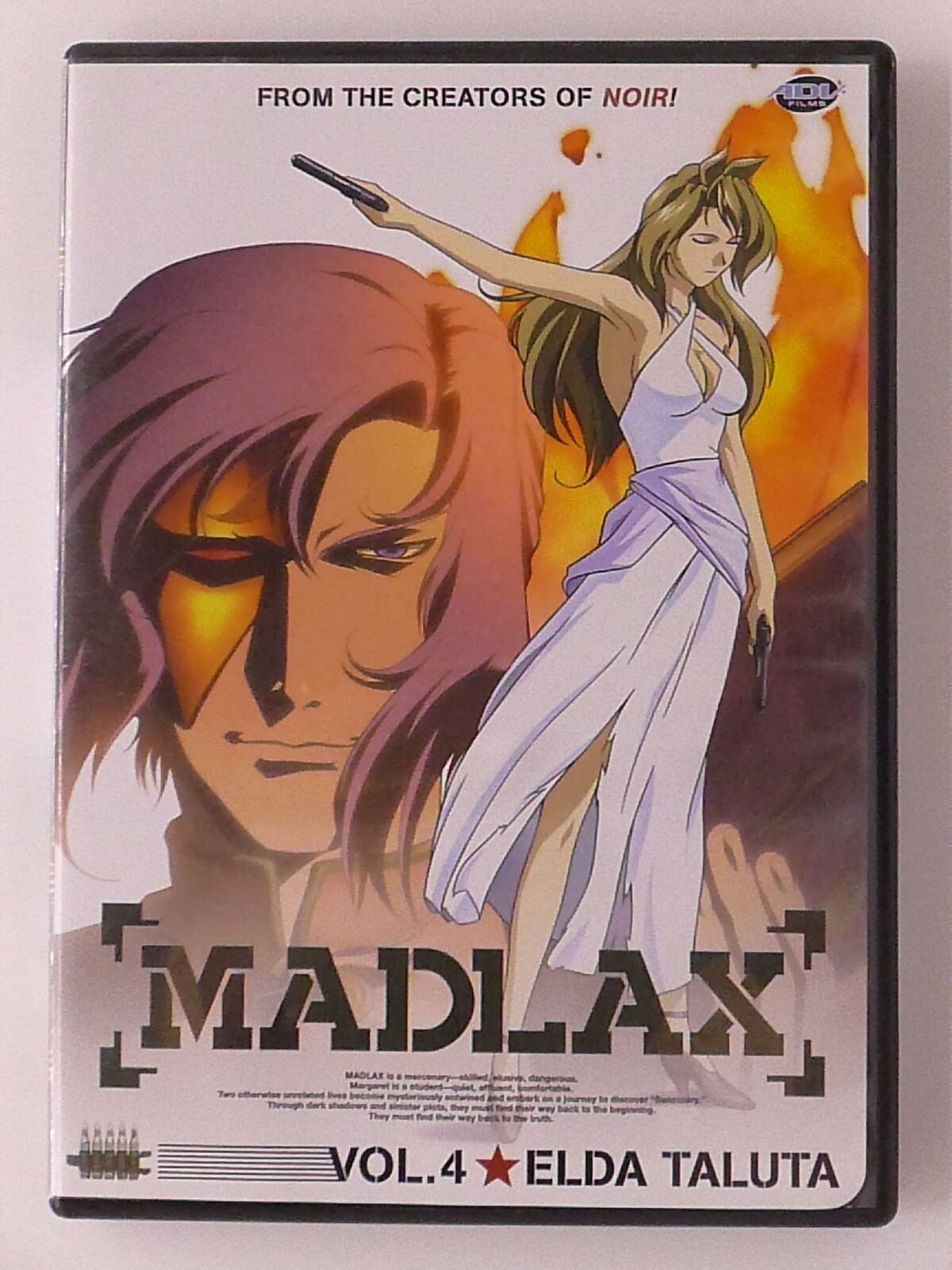 Madlax Vol 4 - Elda Taluta (DVD, episodes 13-16) - L02
