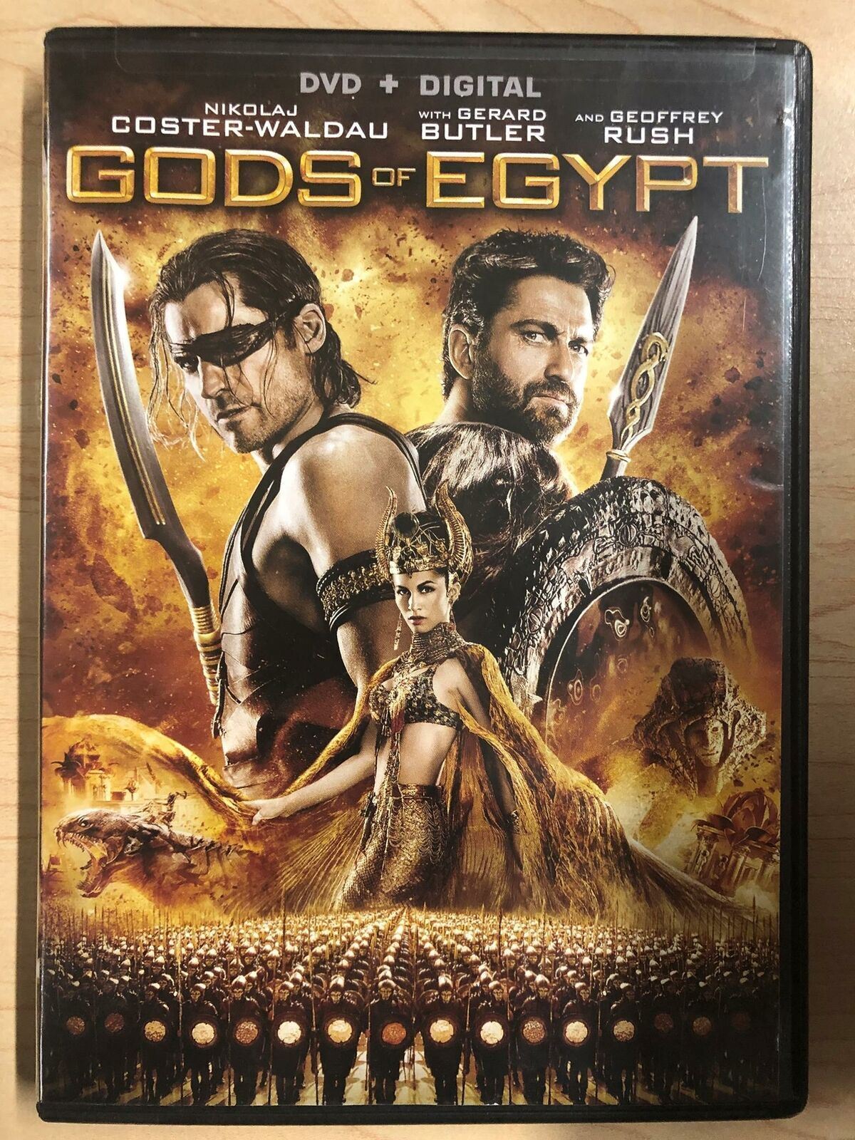Gods of Egypt (DVD, 2016) - L02