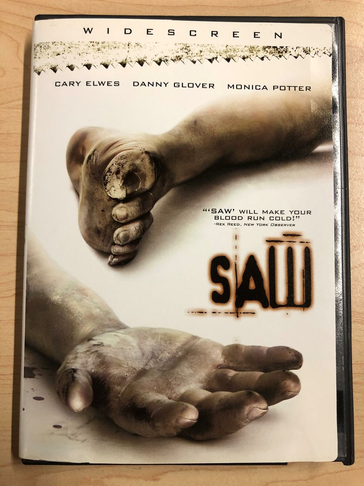 Saw (DVD, 2004, Widescreen) - K8