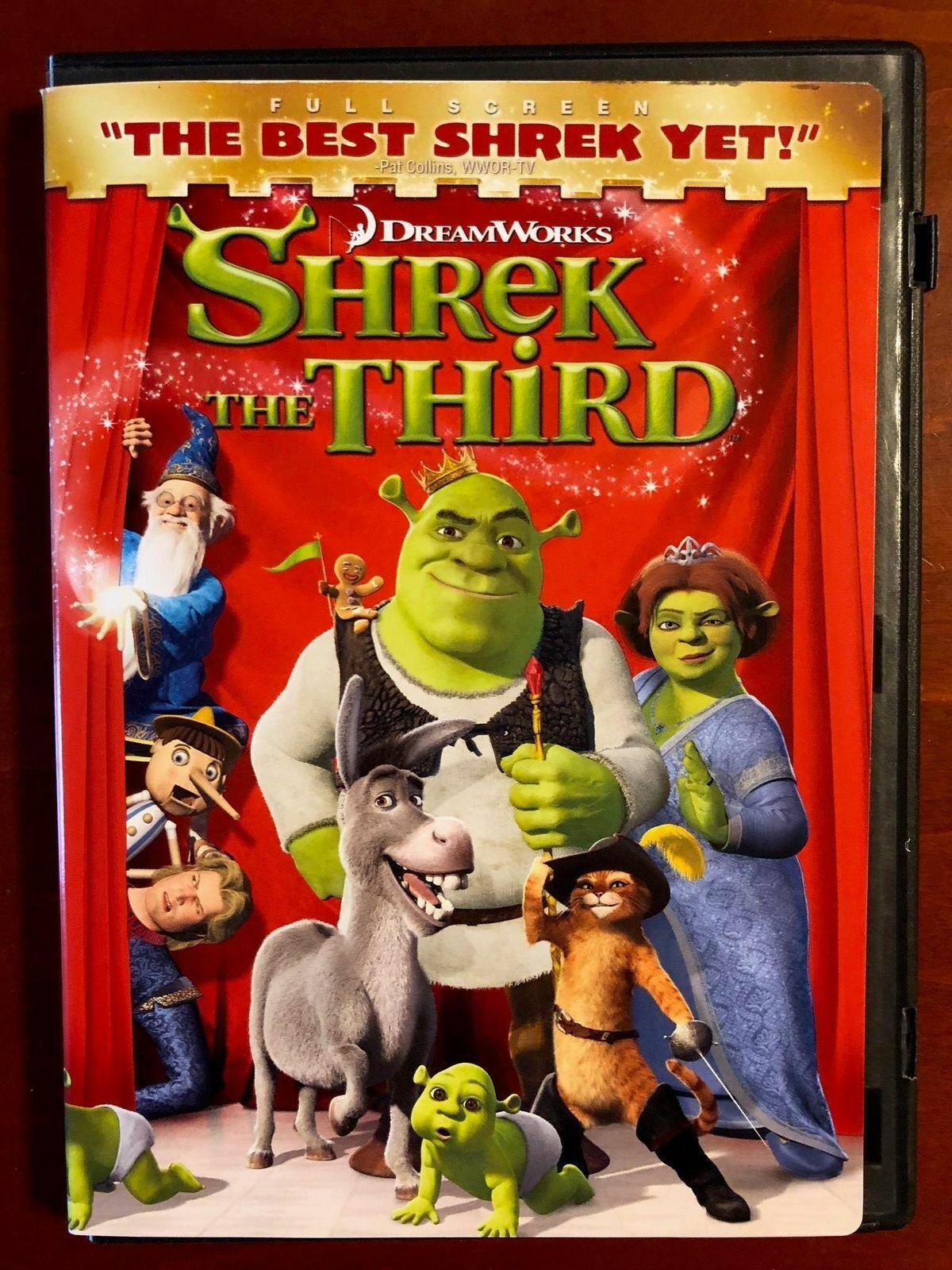 Shrek the Third (DVD, 2007, Full Screen) - J0129