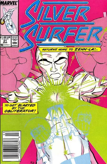 Silver Surfer, Vol. 3 #21B - VG/FN - Stock Photo