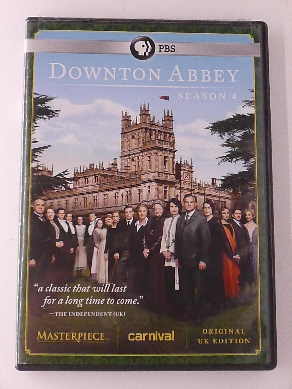 Downton Abbey - Season 4 (DVD, PBS, 2014) - K8