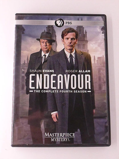 Endeavour - The Complete Fourth Season (DVD, PBS) - K7