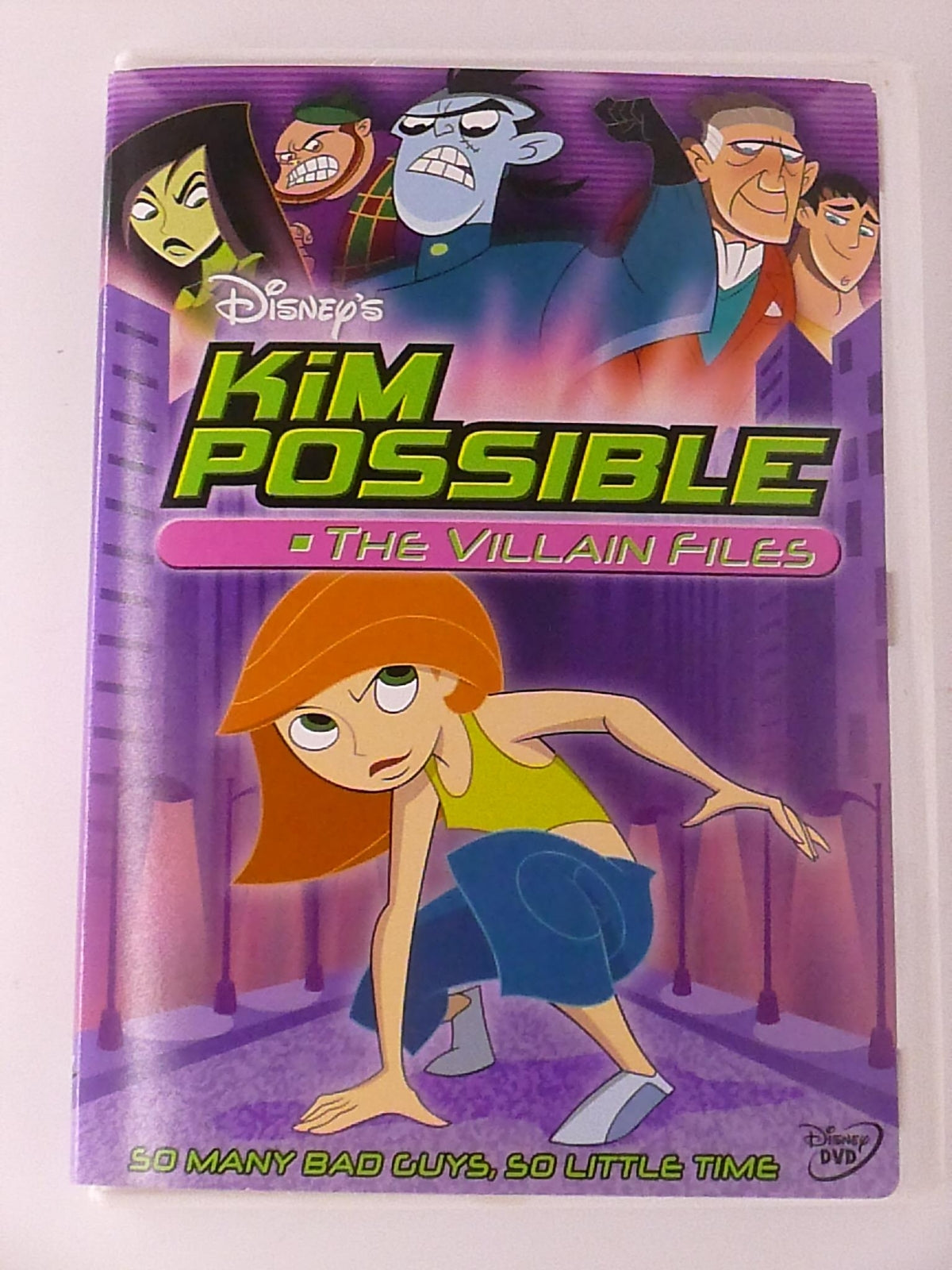 Kim Possible - The Villain Files (DVD, Disney) - K10