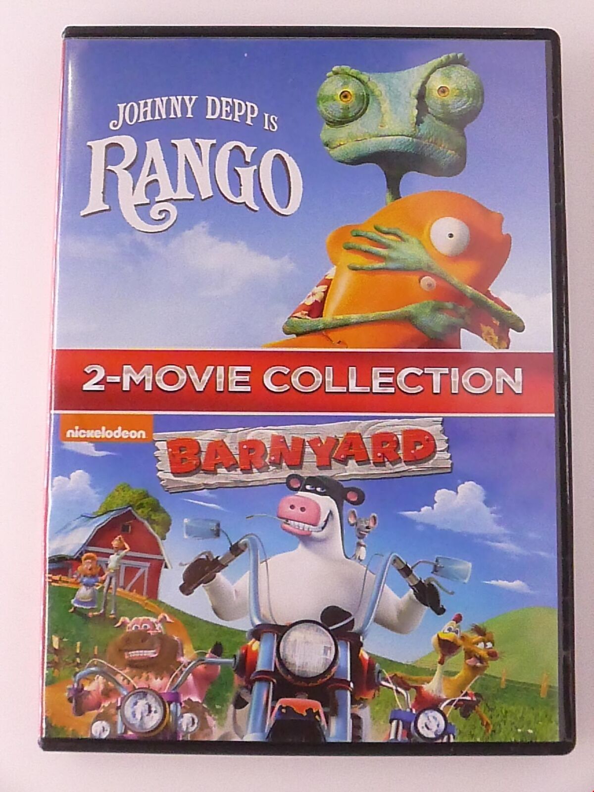 Rango - Barnyard (DVD, double feature) - K7