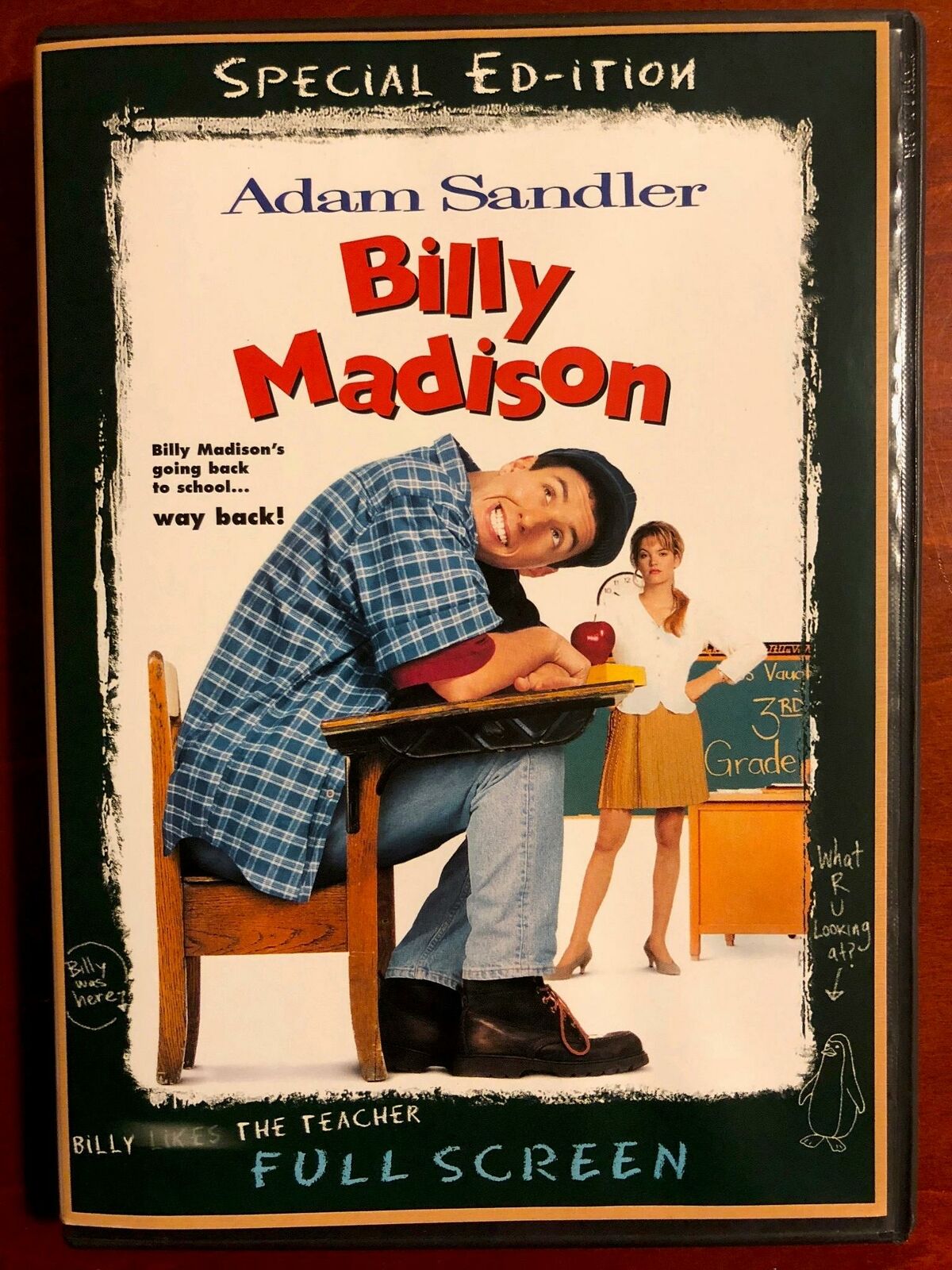 Billy Madison (DVD, Full Screen, 1995) - L04