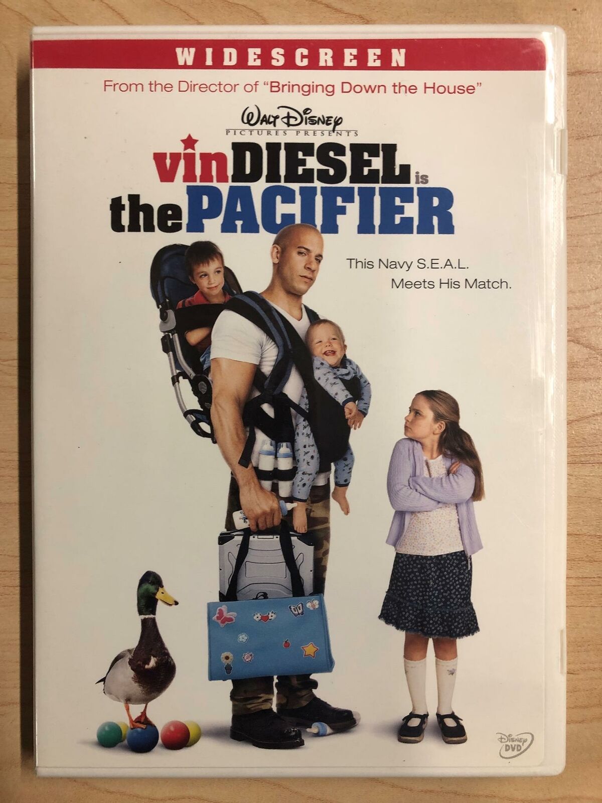 The Pacifier (DVD, 2005, Widescreen, Disney) - L05