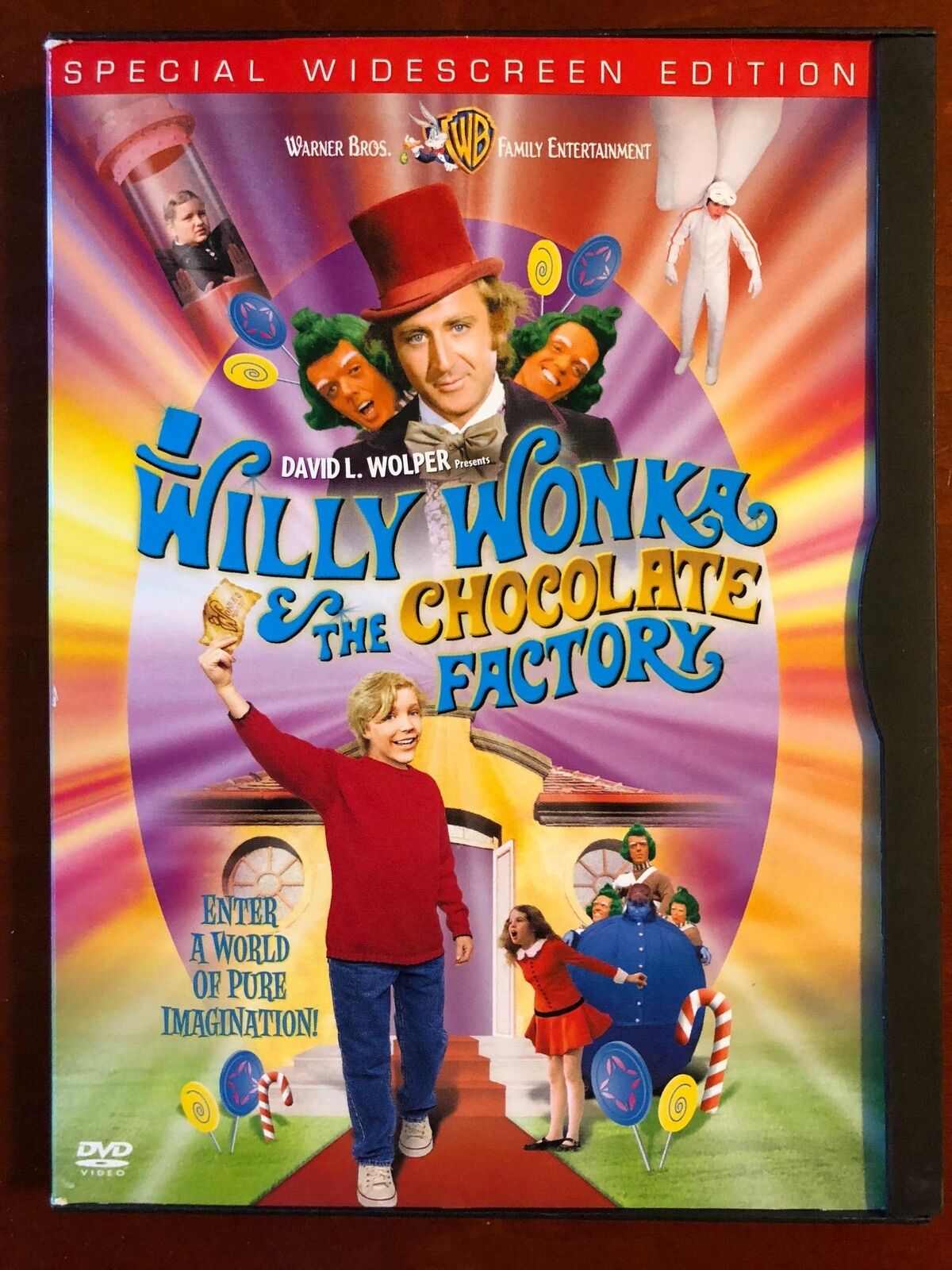 Willy Wonka and the Chocolate Factory (DVD, 1971, Widescreen) - L02