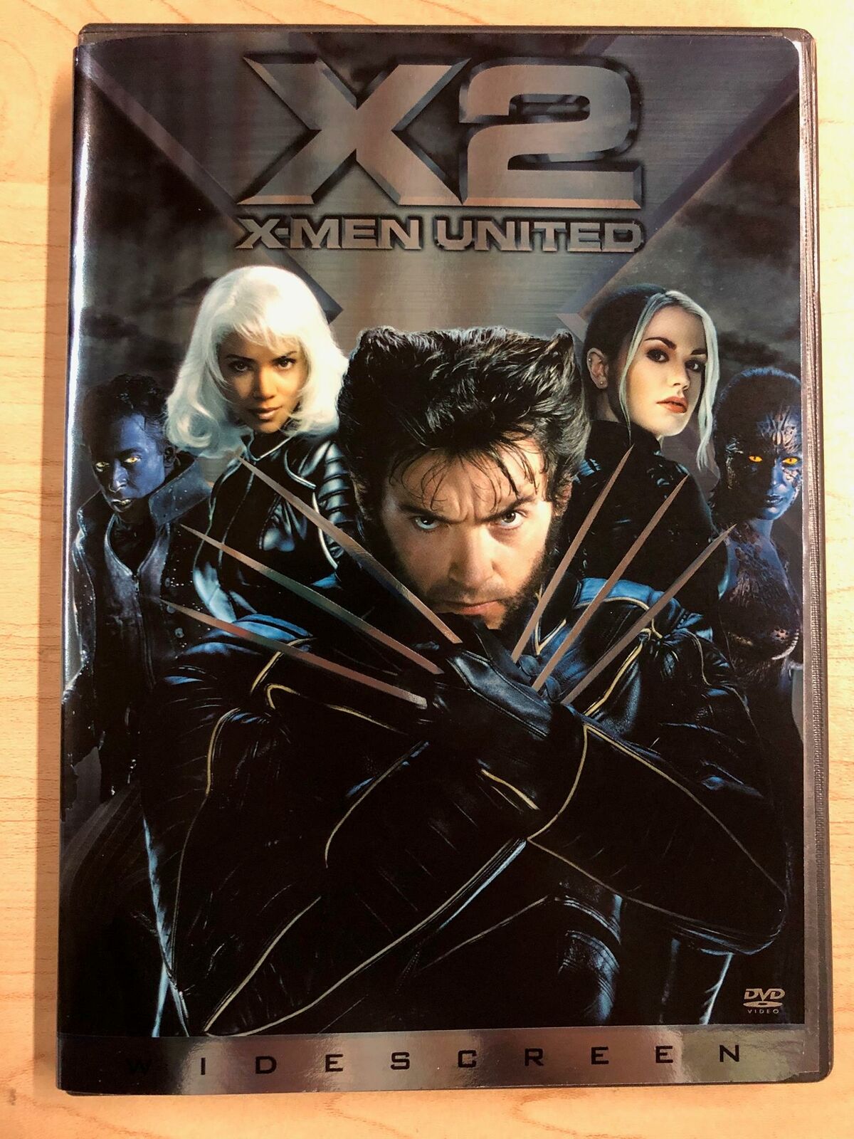 X2 - X-Men United (DVD, 2003, 2-Disc Set, Widescreen) - L02