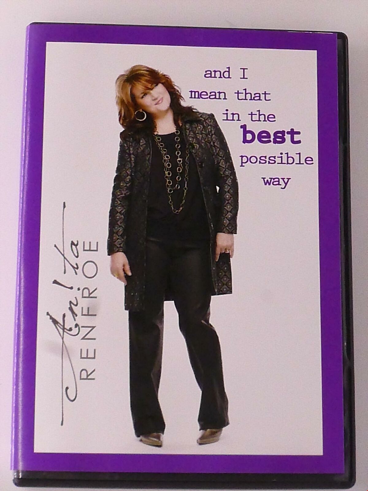 Anita Renfroe - And I Mean that in the Best Possible Way (DVD, 2014) - L04