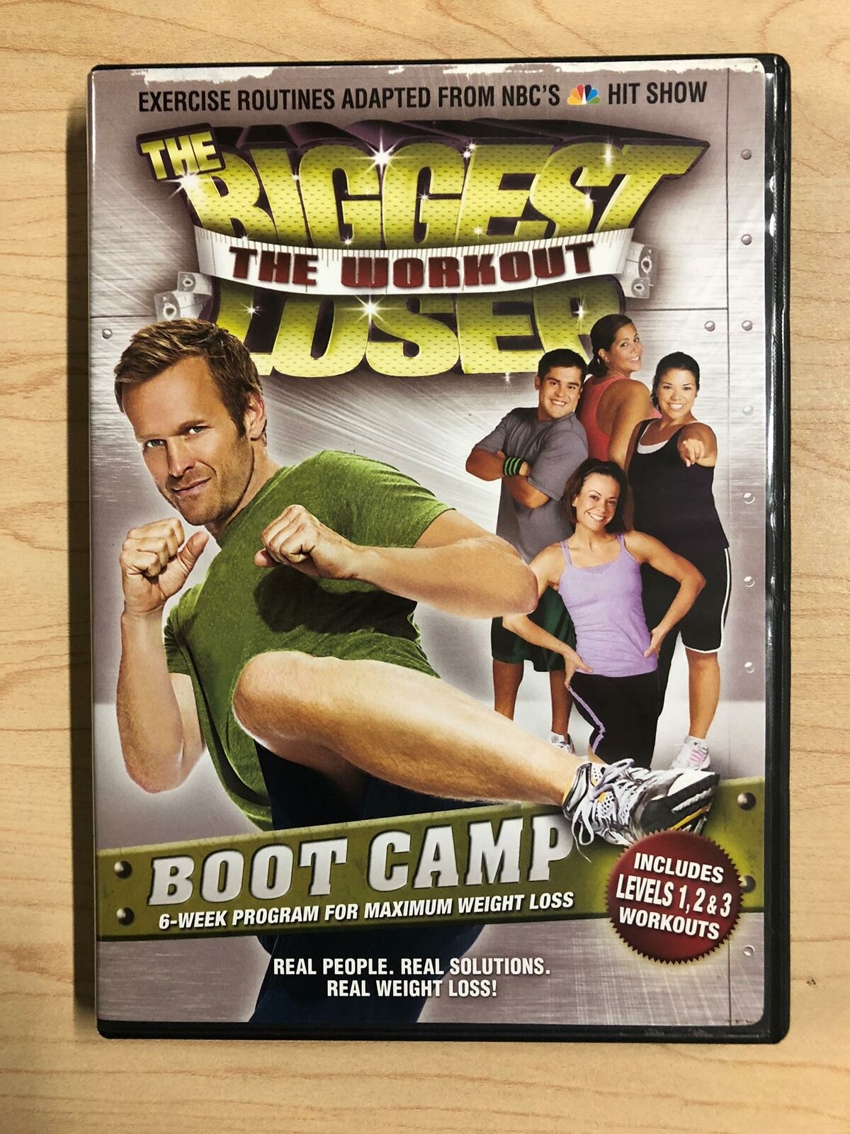 The Biggest Loser - The Workout - Boot Camp (DVD, 2008, exercise) - L02