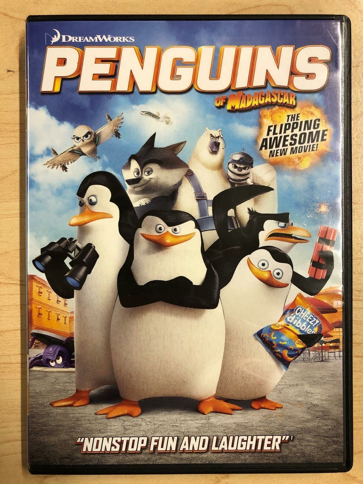 Penguins of Madagascar the Movie (DVD, 2014) - K7