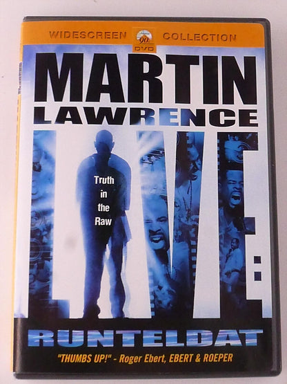 Martin Lawrence Live - Runteldat (DVD, 2002, Widescreen) - K6