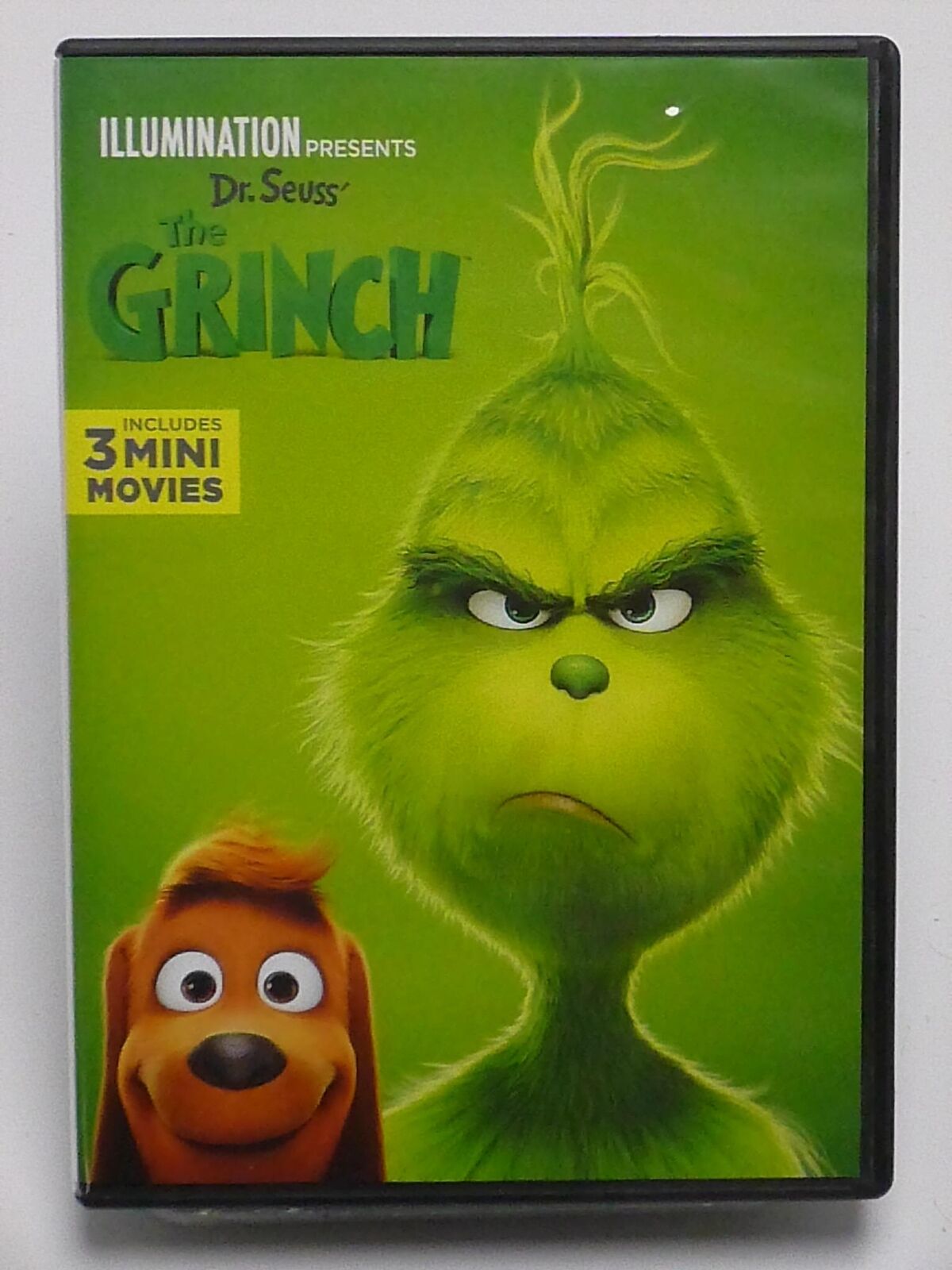 Dr. Seuss - The Grinch (DVD, includes 3 Mini Movies, 2018) - L03