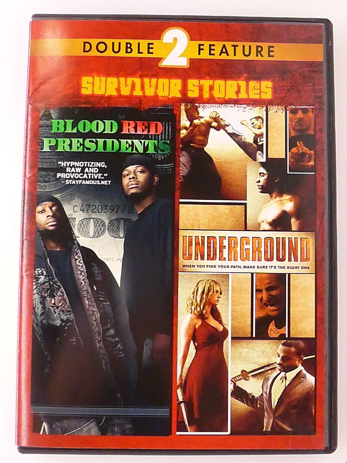 Blood Red Presidents - Underground (DVD, double feature) - L04