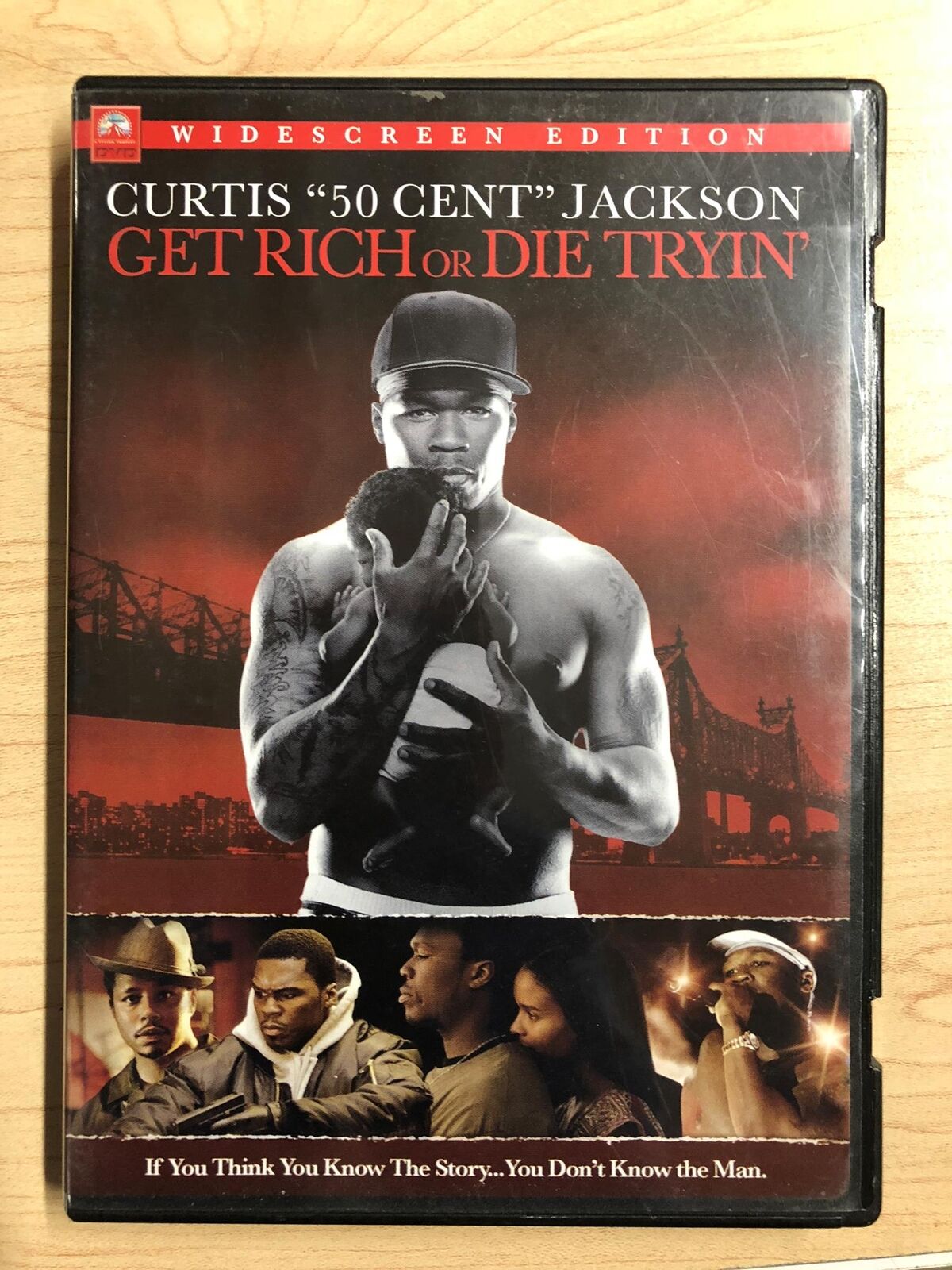 Get Rich or Die Tryin (DVD, 2005, Widescreen) - K7