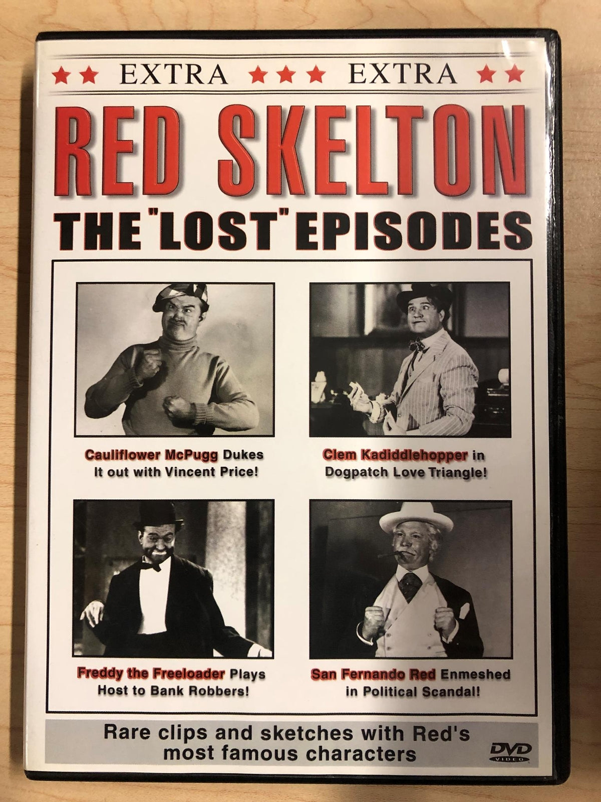Red Skelton - The Lost Episodes (DVD) - K9