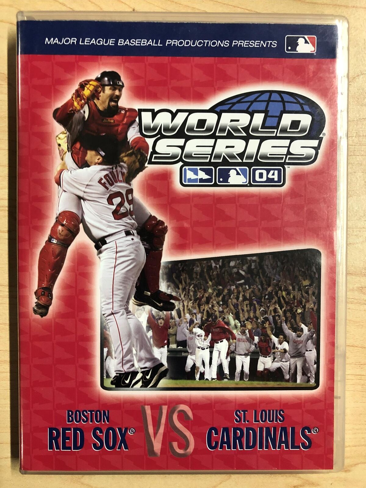 2004 World Series Boston Red Sox vs St. Louis Cardinals (DVD) - K6