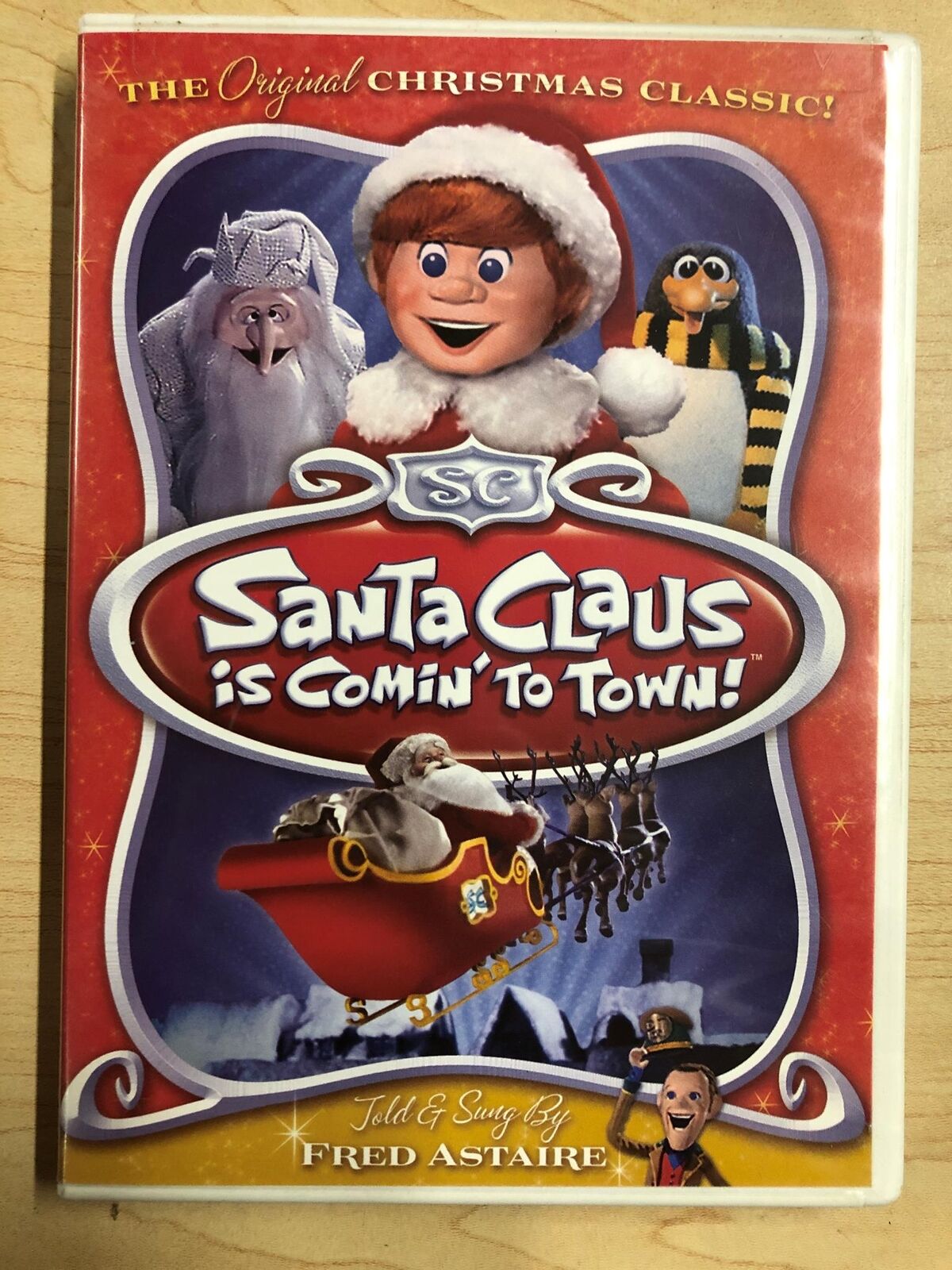 Santa Claus Is Comin to Town (DVD, 1970, Christmas) - L03