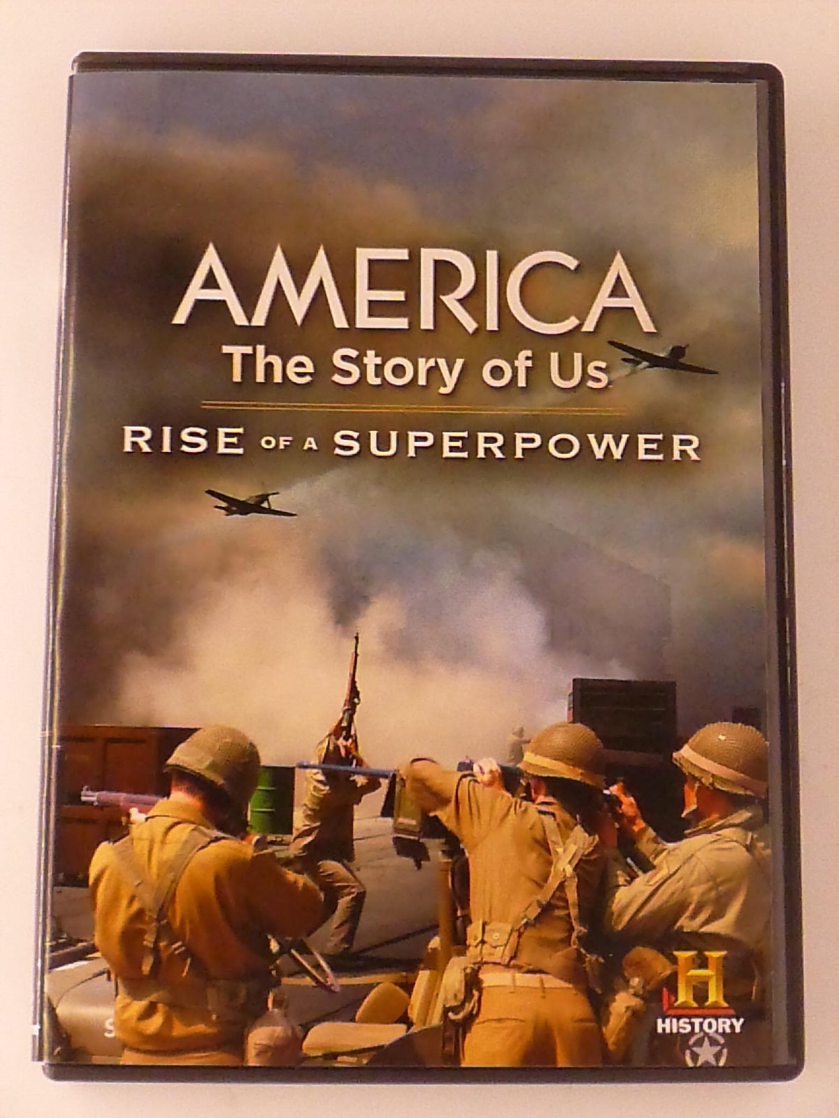 America The Story of Us Rise of a Superpower (DVD, History Channel, 2010) - K8