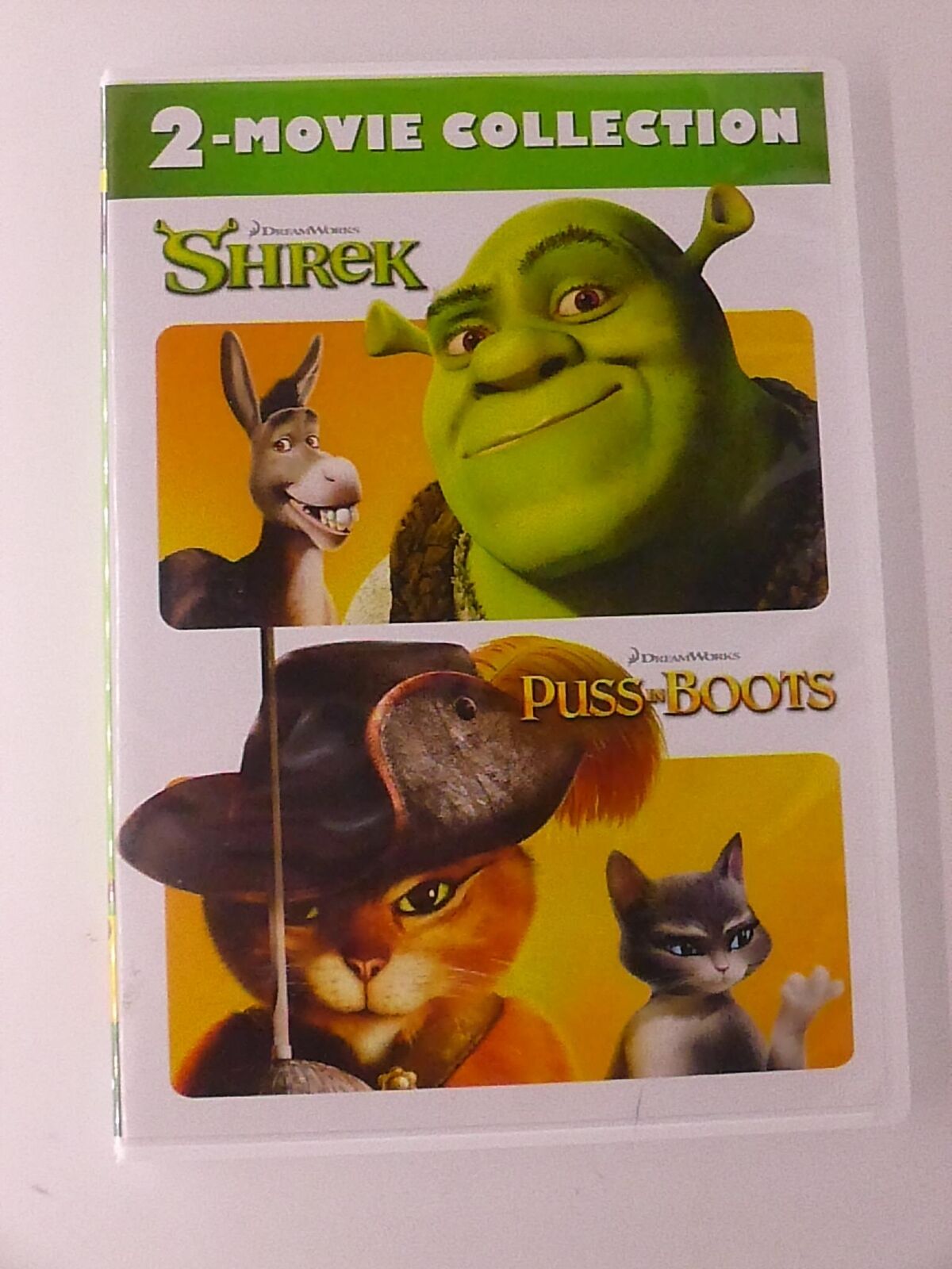Shrek - Puss in Boots (DVD, double feature) - K7