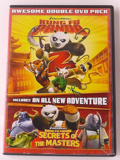 Kung Fu Panda 2 - Kung Fu Panda Secrets of the Masters (DVD, 2-film) - K7