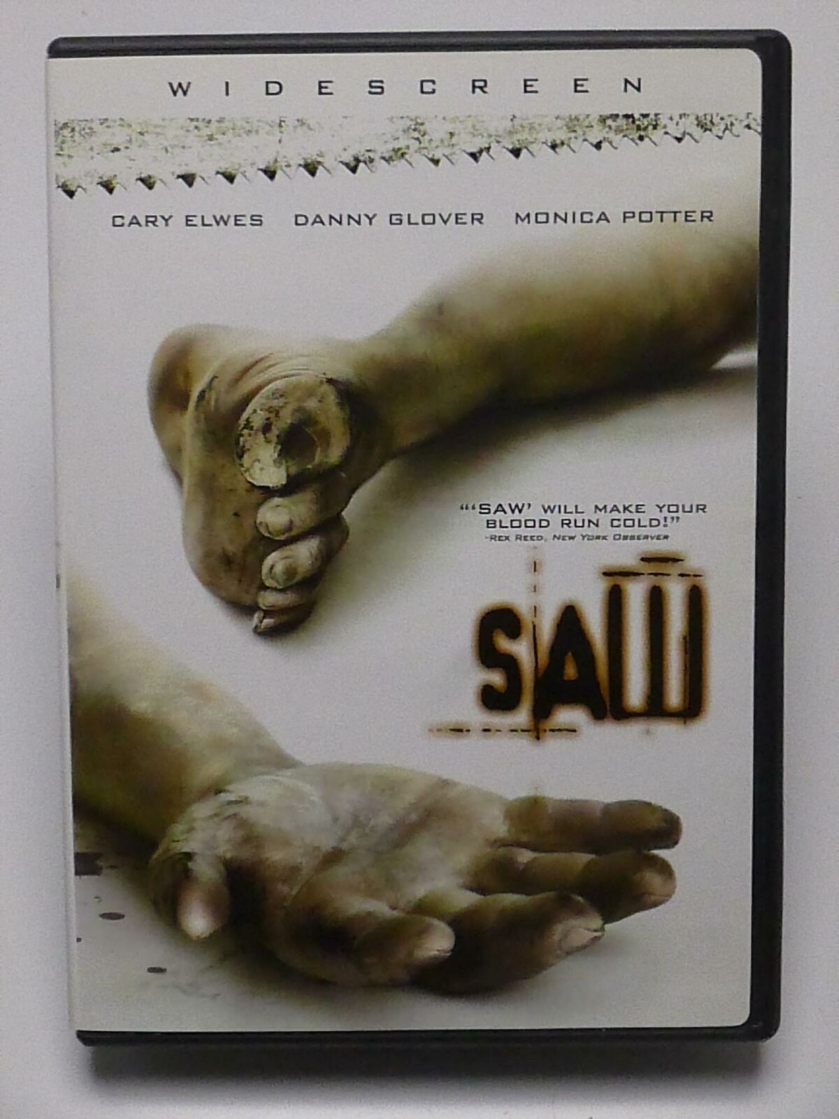 Saw (DVD, Widescreen, 2004) - L01