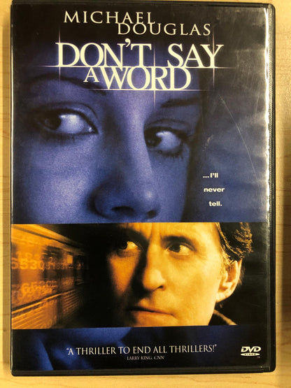 Dont Say a Word (DVD, 2001) - L05