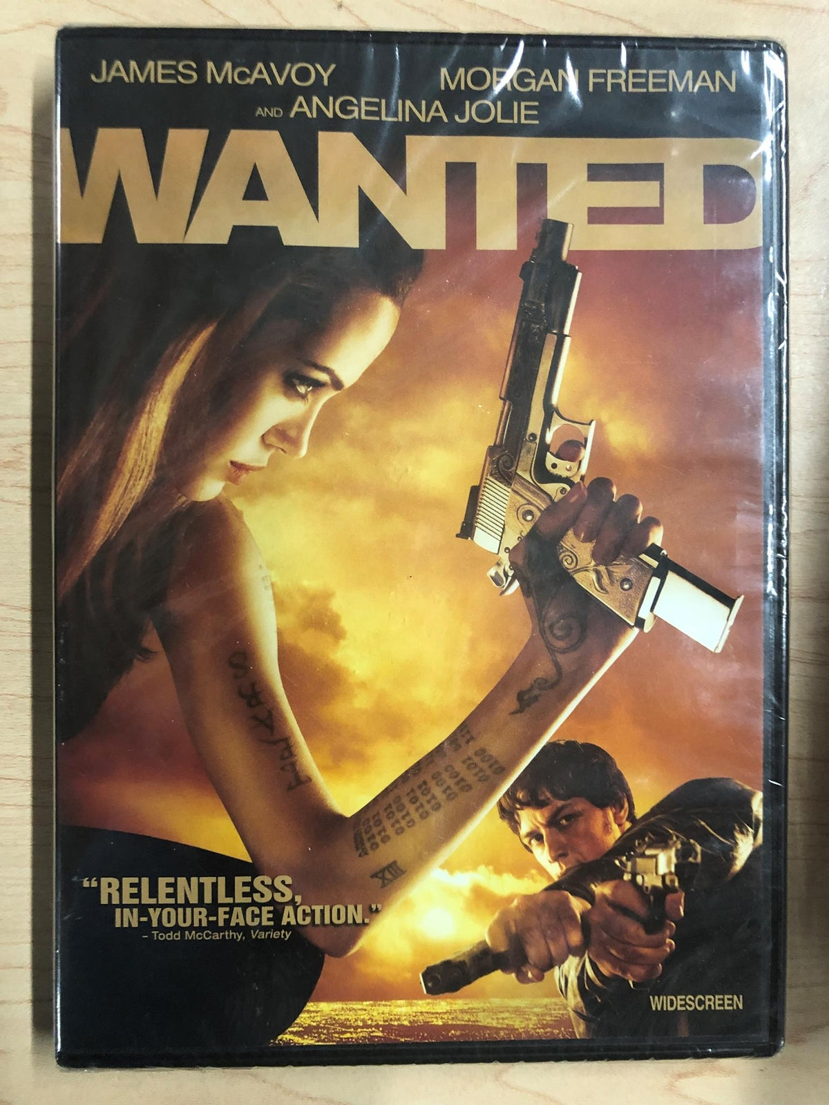 Wanted (DVD, 2008, Widescreen) - NEW25