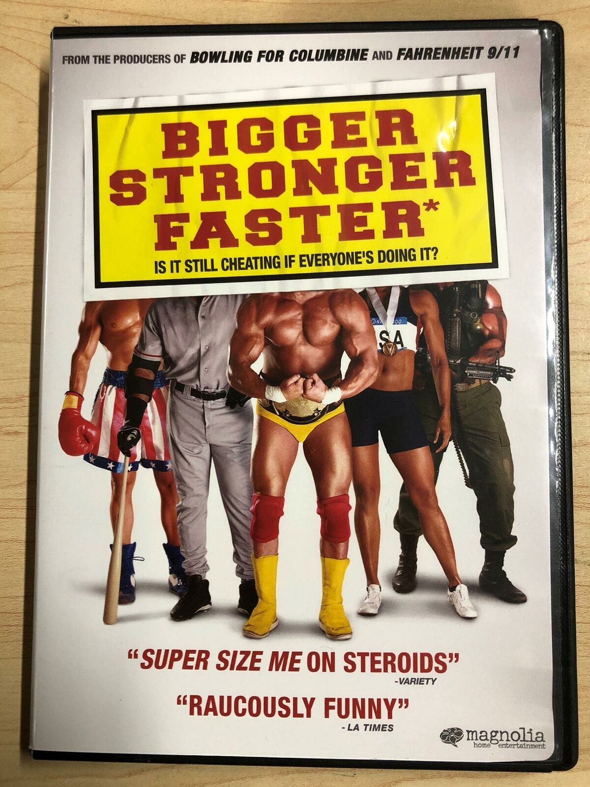 Bigger Stronger Faster (DVD, 2008) - L02