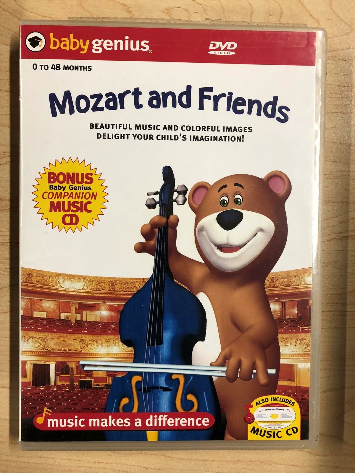 Mozart and Friends (DVD and CD, baby genius, 2005) - L03