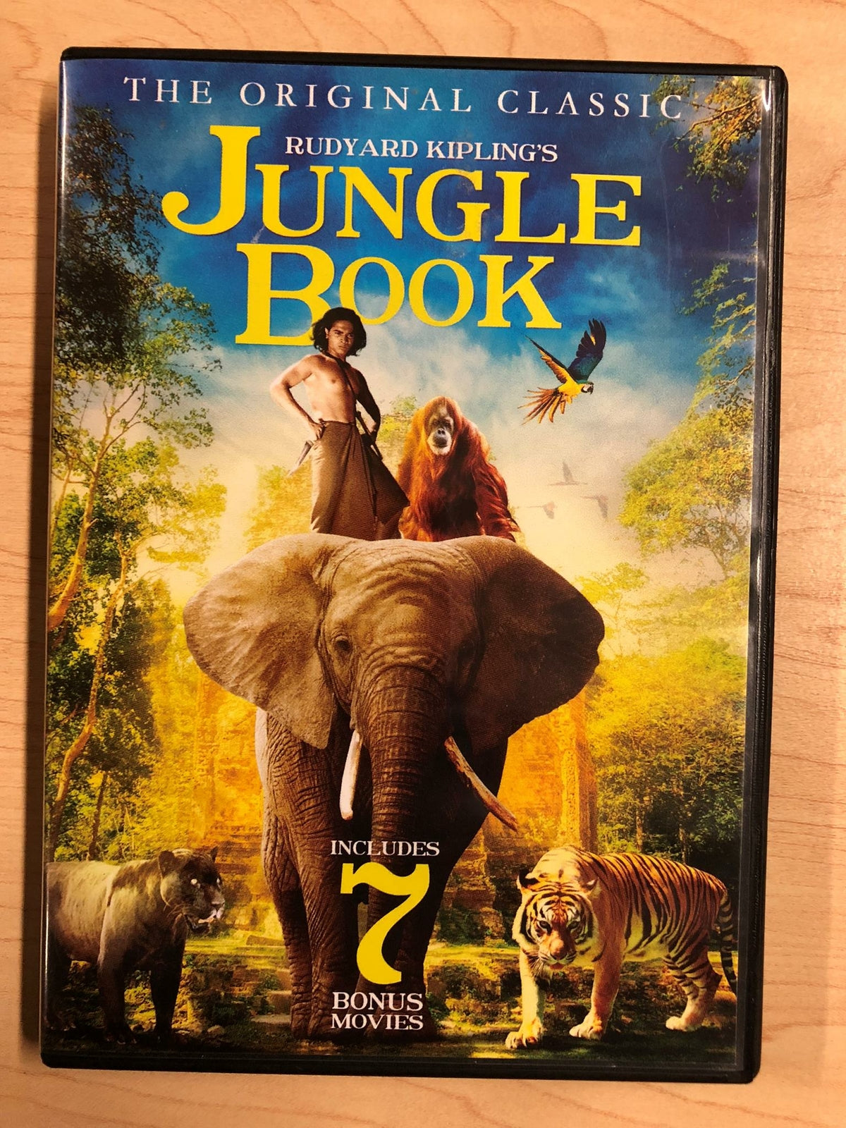 Rudyard Kiplings Jungle Book, Little Heroes, Africa Exp... (DVD, 8-film) - K0107