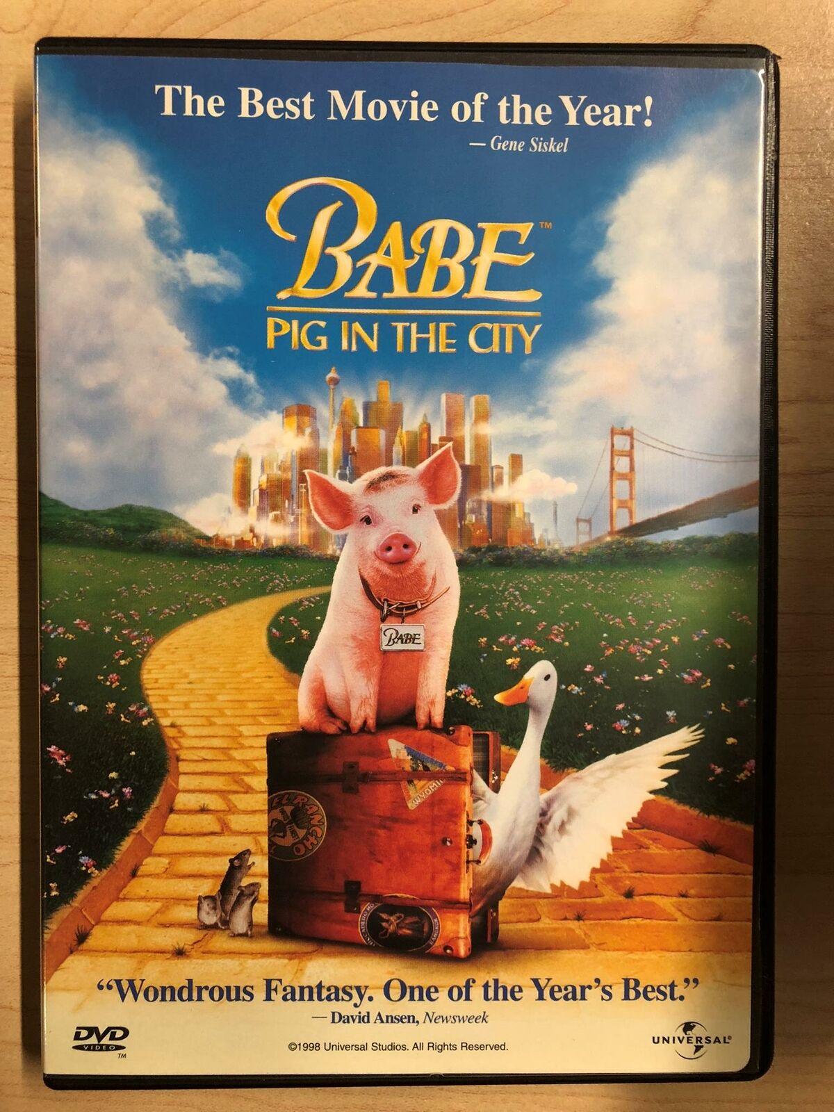 Babe Pig in the City (DVD, 1998) - L02