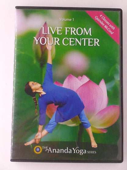 The Ananda Yoga Series - Live from Your Center - Volume 1 (DVD, exercise) - K6