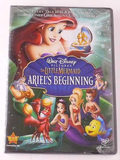 The Little Mermaid - Ariels Beginning (DVD, 2008, Disney) - NEW25
