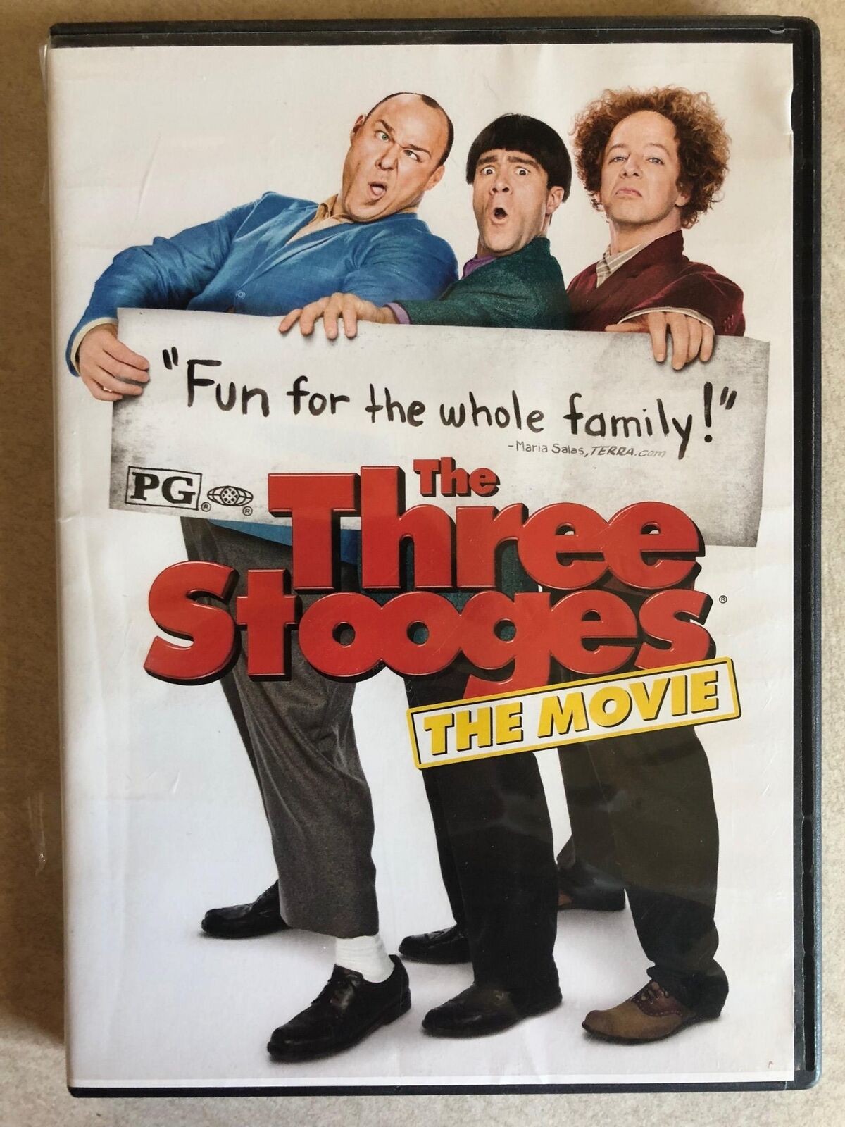 The Three Stooges the movie (DVD, 2012) - K9