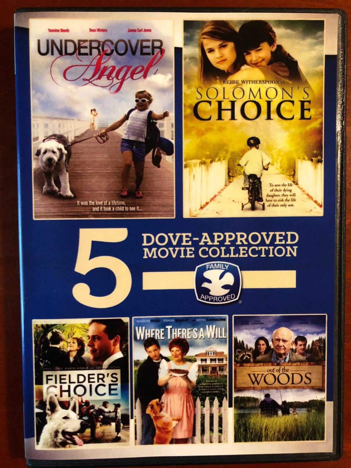 Undercover Angel, Solomons Choice, Fielders Choice, Wher.. (DVD, 5-film) - K5
