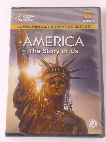 America The Story of Us (DVD, History Channel, 2010) - NEW25