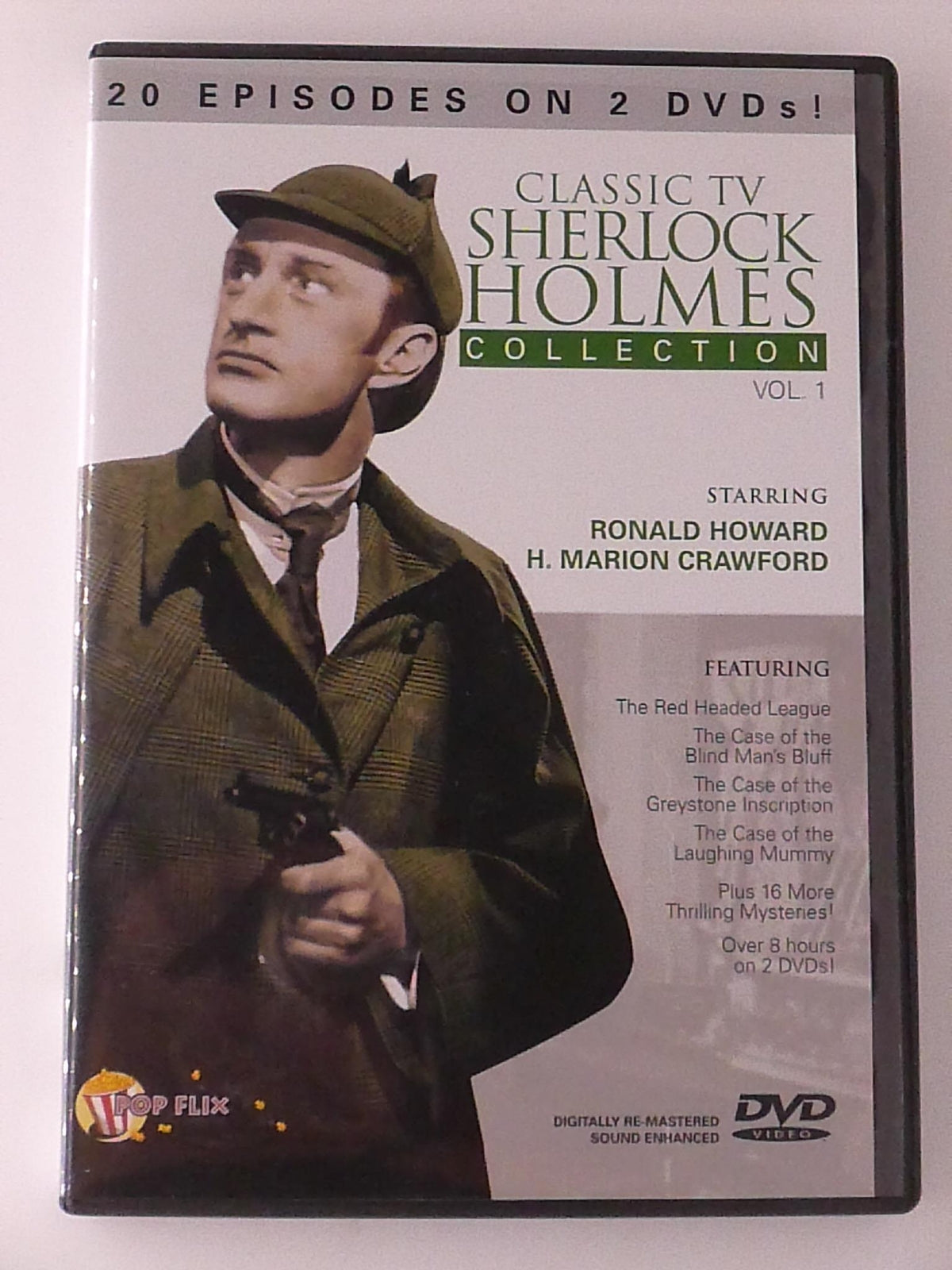 Classic TV Sherlock Holmes Collection Vol 1 (DVD, 20 episodes) - L04